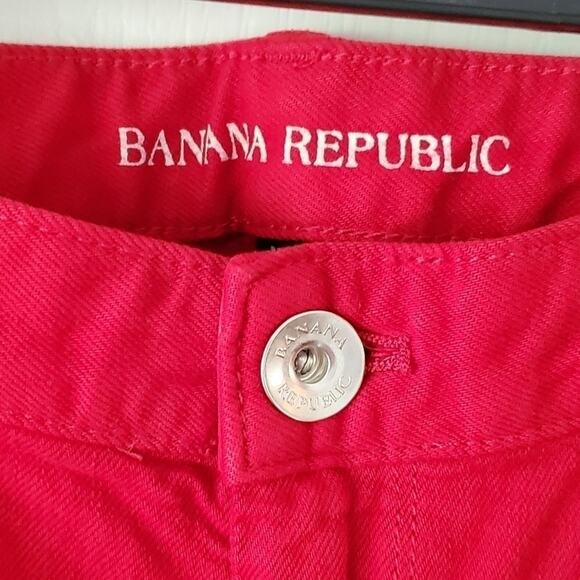 NEW BANANA republic size 30p petite red skinny jeans - Picture 4 of 8